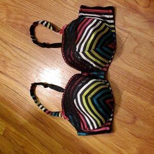 Cacique Striped Bra Size 42DD
